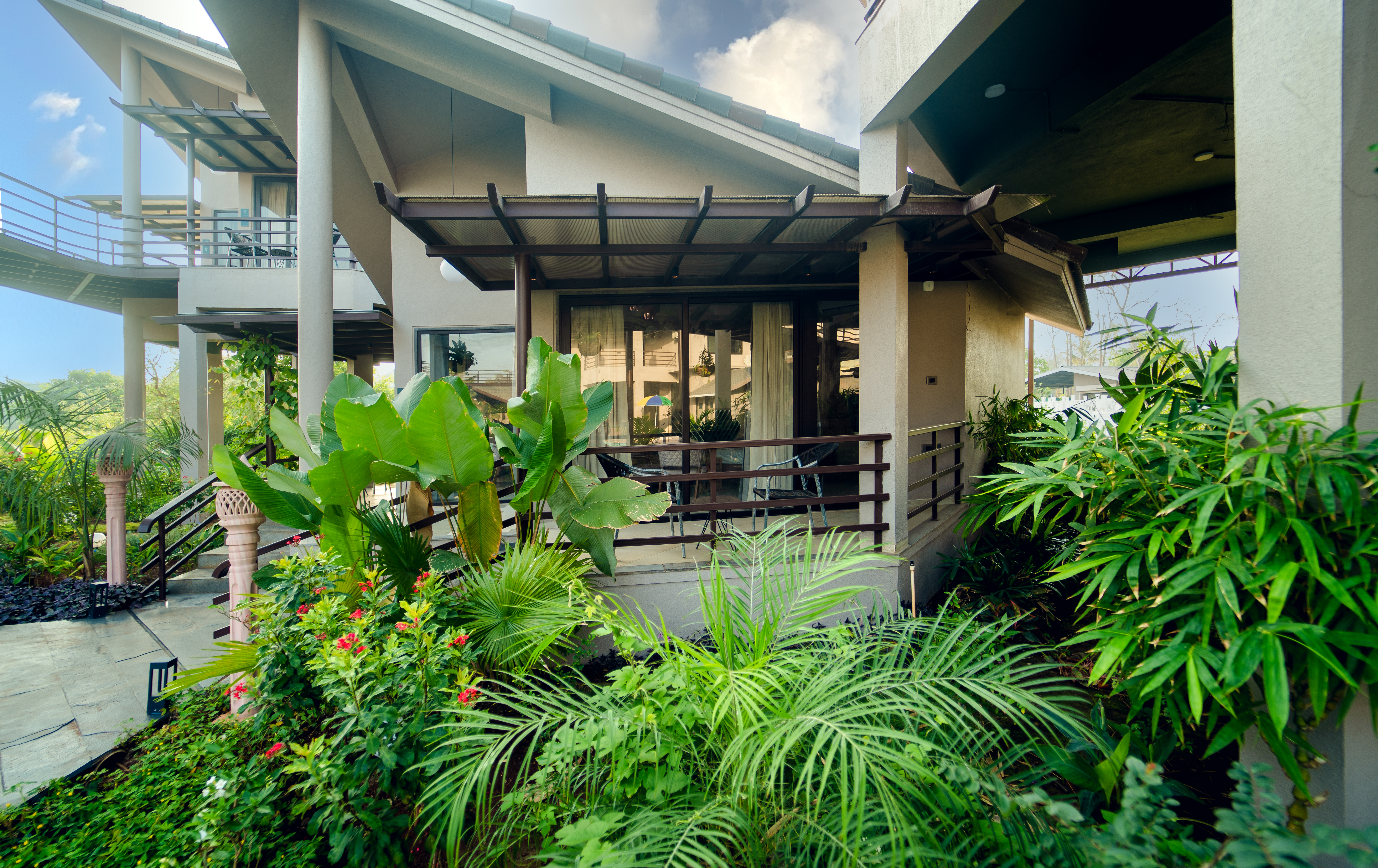 Green Lux Alibaug property grounds